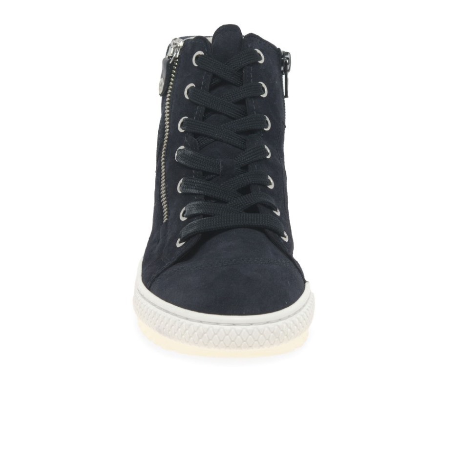 Suède Atlantique/gabor Métallique | Bottines Décontractées Exclusives Bulner Pour Femmes